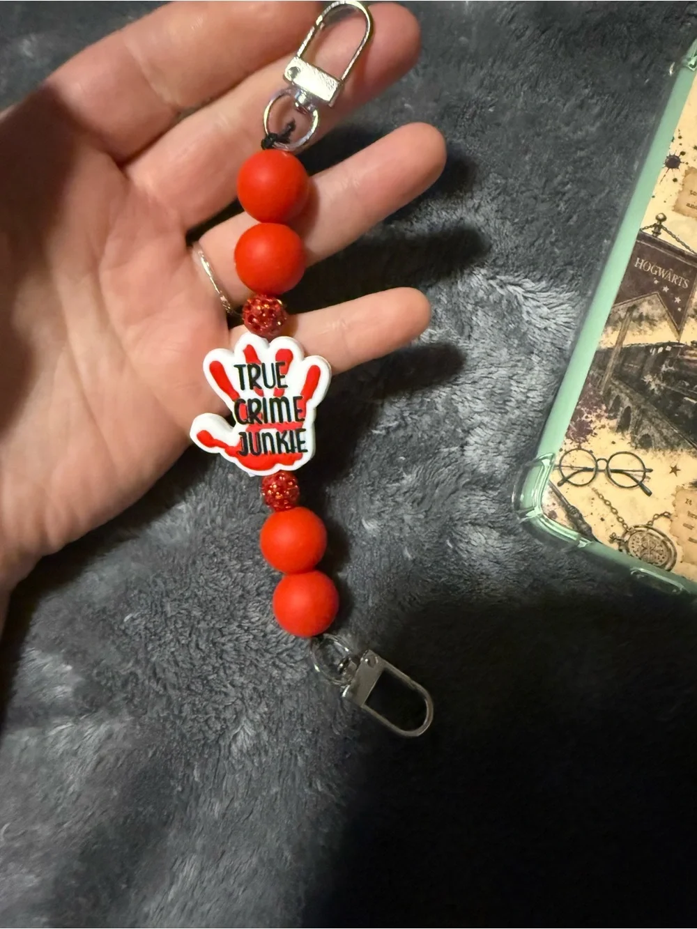 Handmade stylish red